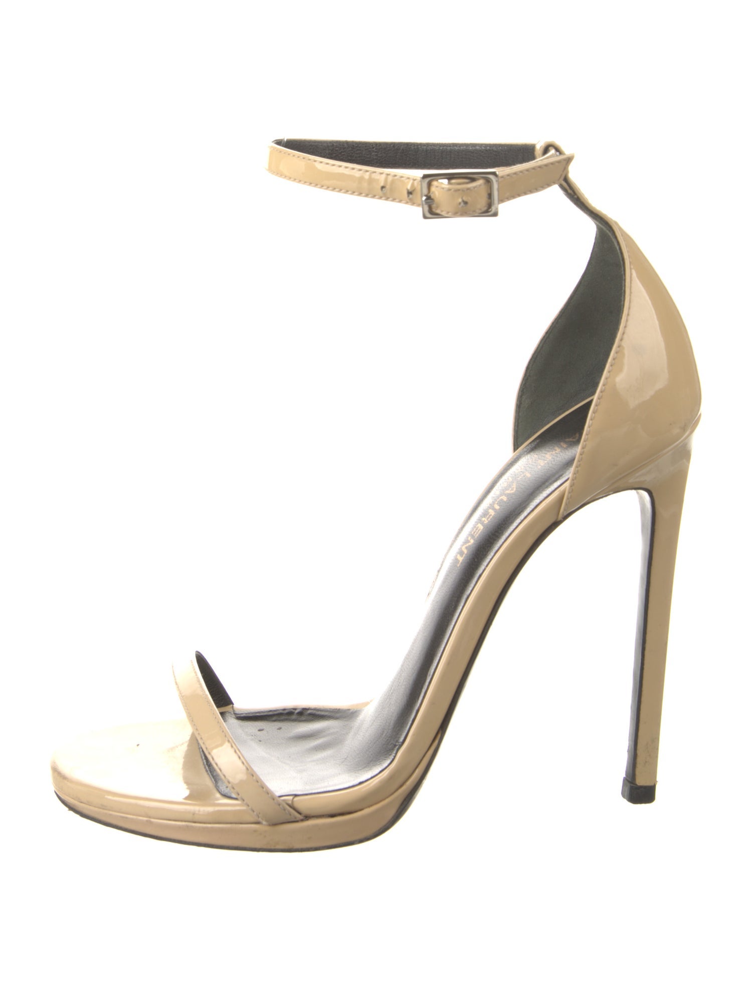 Saint Laurent Patent Leather Sandals