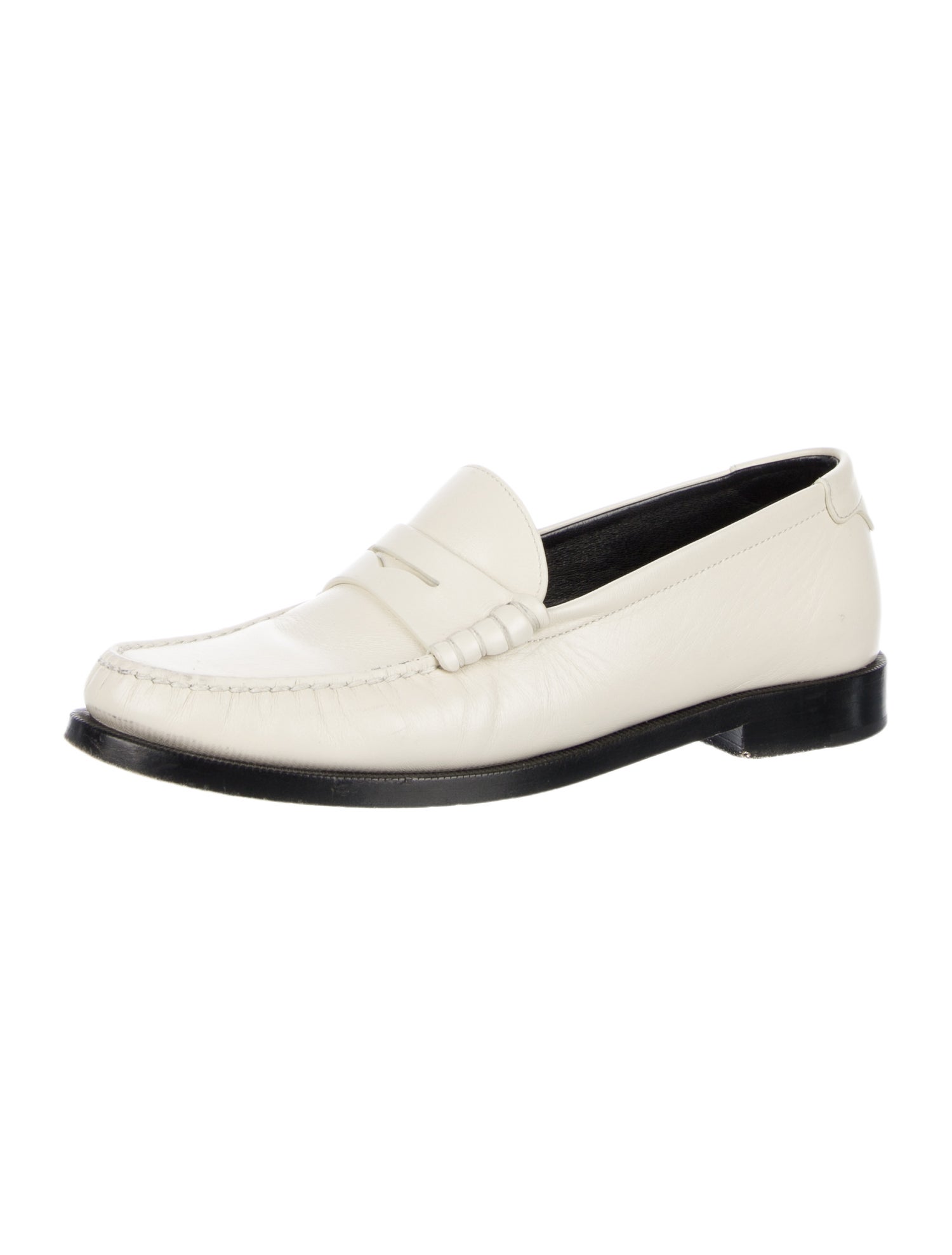 Saint Laurent Leather Loafers
