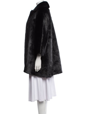Saint Laurent Fur Faux Fur Coat