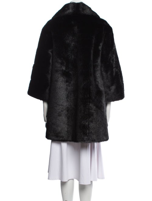 Saint Laurent Fur Faux Fur Coat