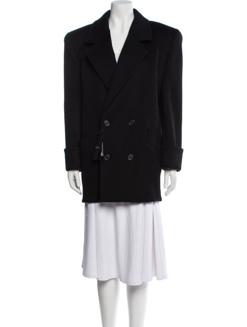 Saint Laurent Wool Peacoat