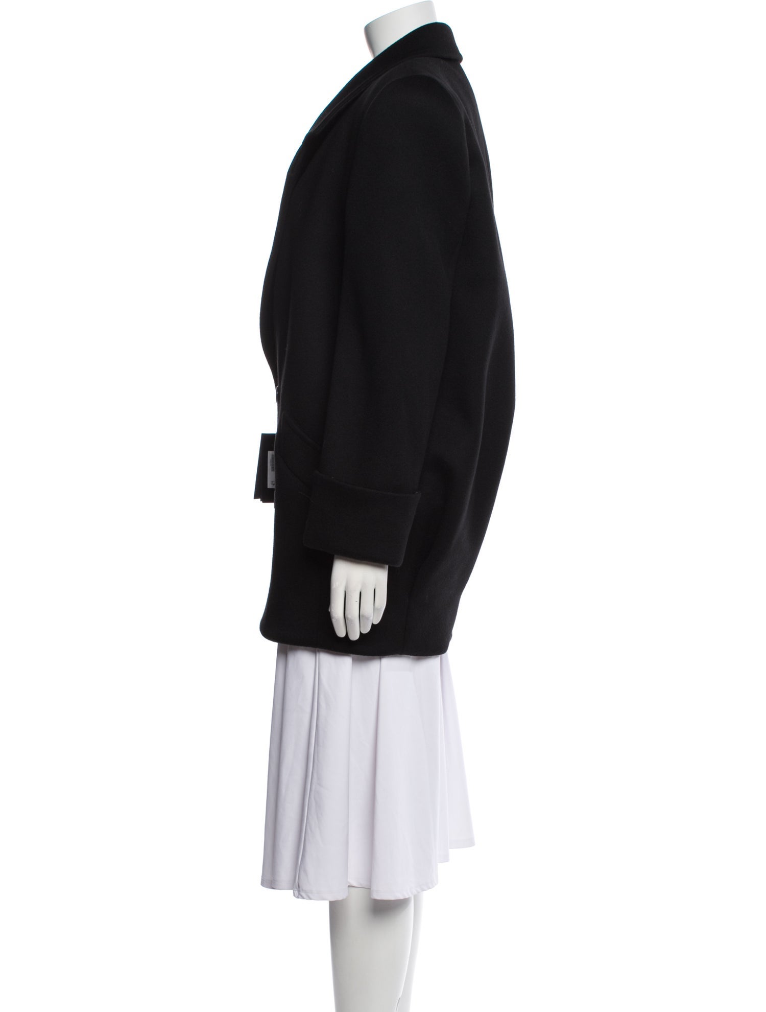 Saint Laurent Wool Peacoat