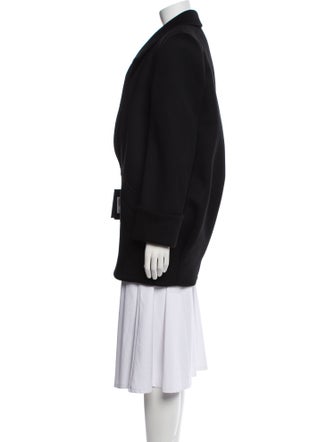 Saint Laurent Wool Peacoat