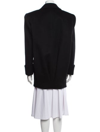 Saint Laurent Wool Peacoat