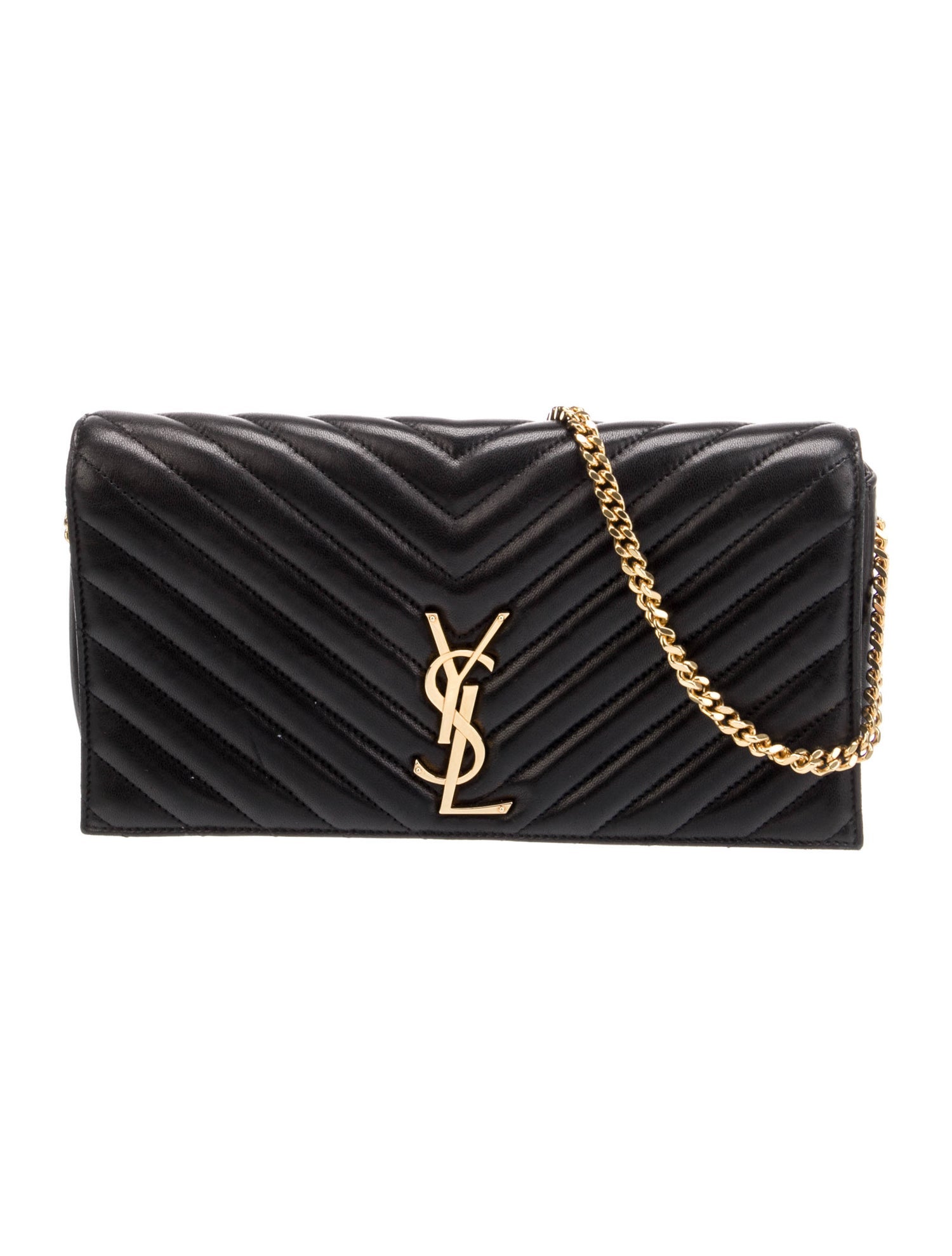 Saint Laurent Leather Envelope