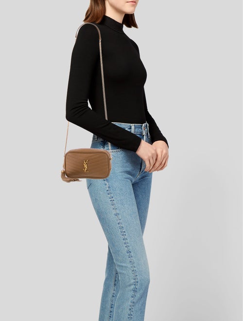 Saint Laurent Leather Lou Camera Mini