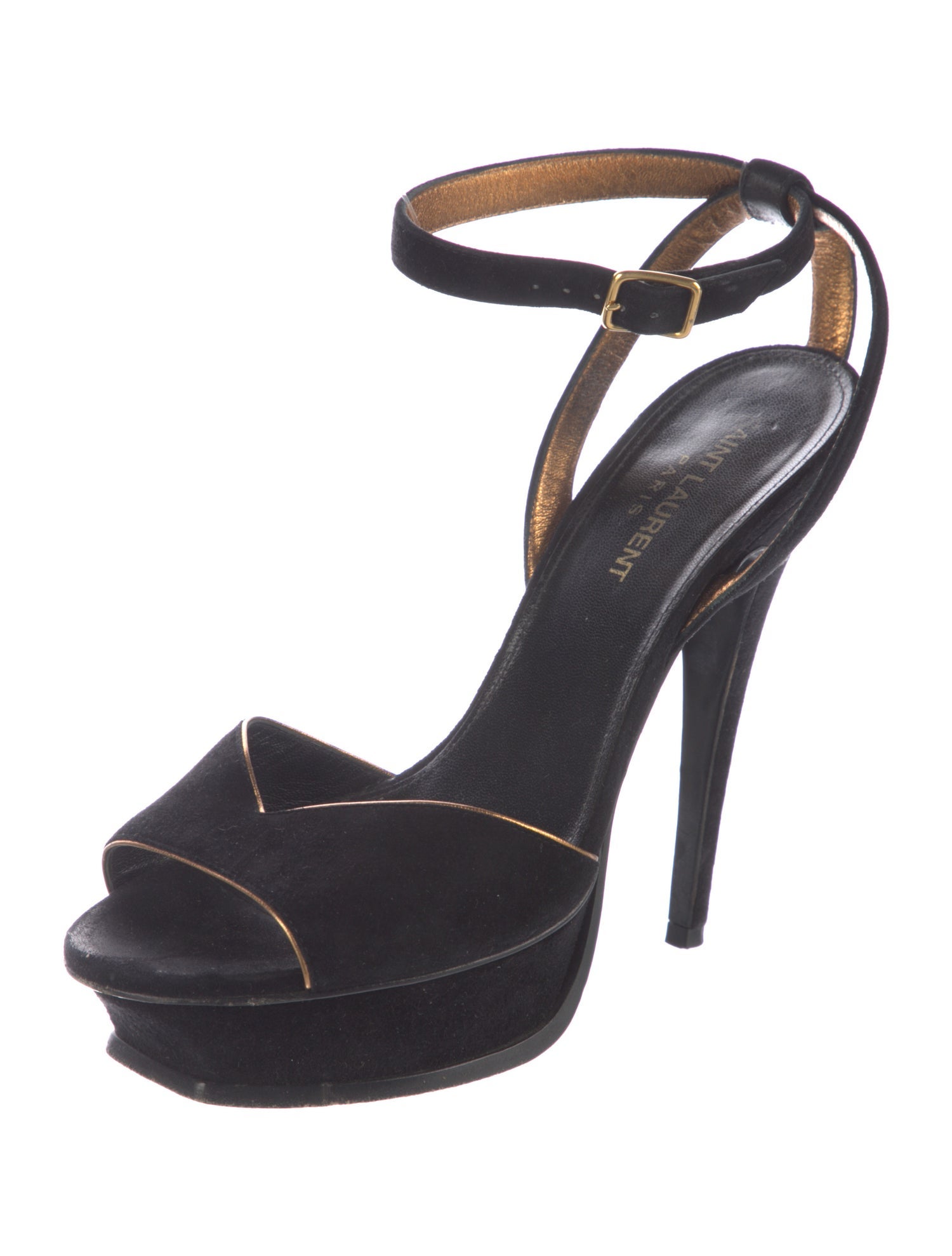 Saint Laurent Suede Sandals