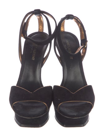 Saint Laurent Suede Sandals
