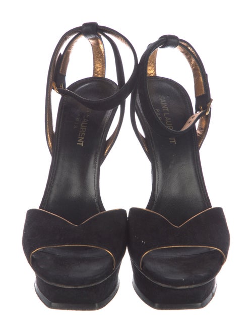 Saint Laurent Suede Sandals