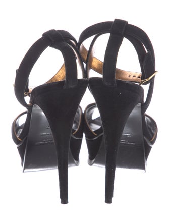 Saint Laurent Suede Sandals