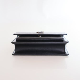 Saint Laurent Calf Leather Sunset Flap Bag