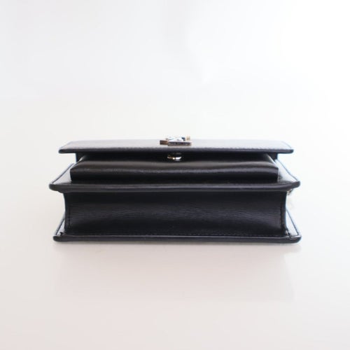 Saint Laurent Calf Leather Sunset Flap Bag