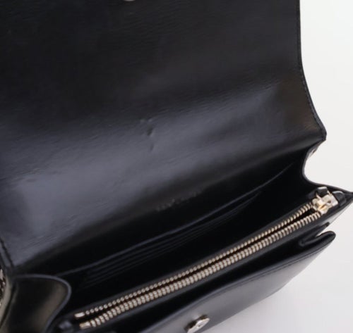 Saint Laurent Calf Leather Sunset Flap Bag