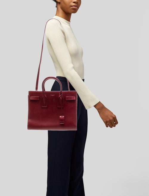 Saint Laurent Calfskin Sac De Jour Small