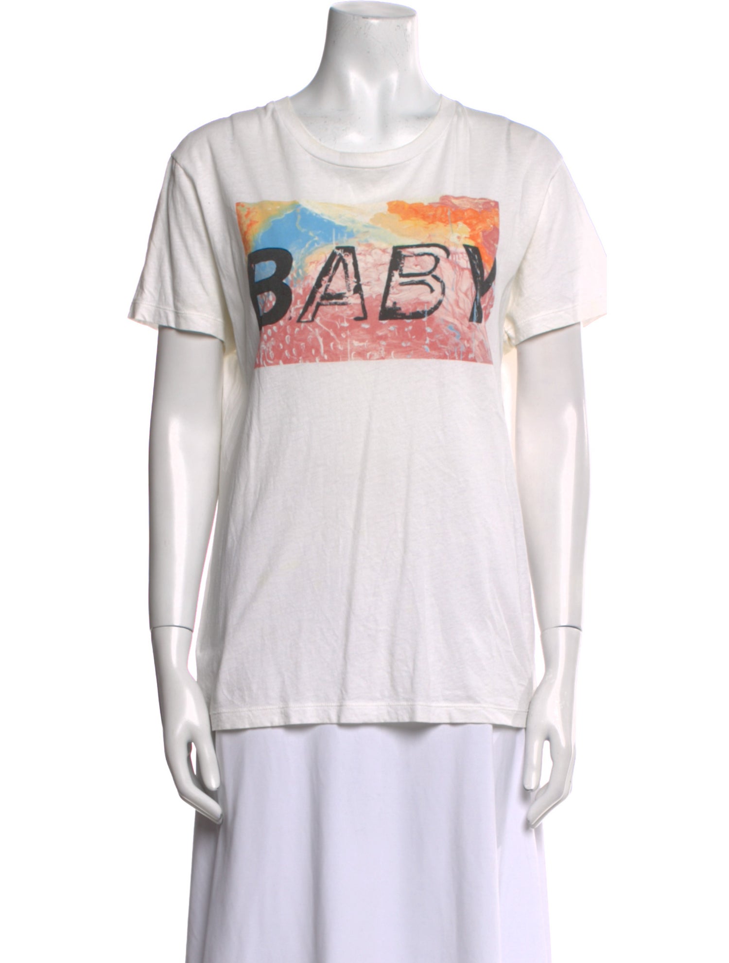 Saint Laurent 2016 Graphic Print T-Shirt