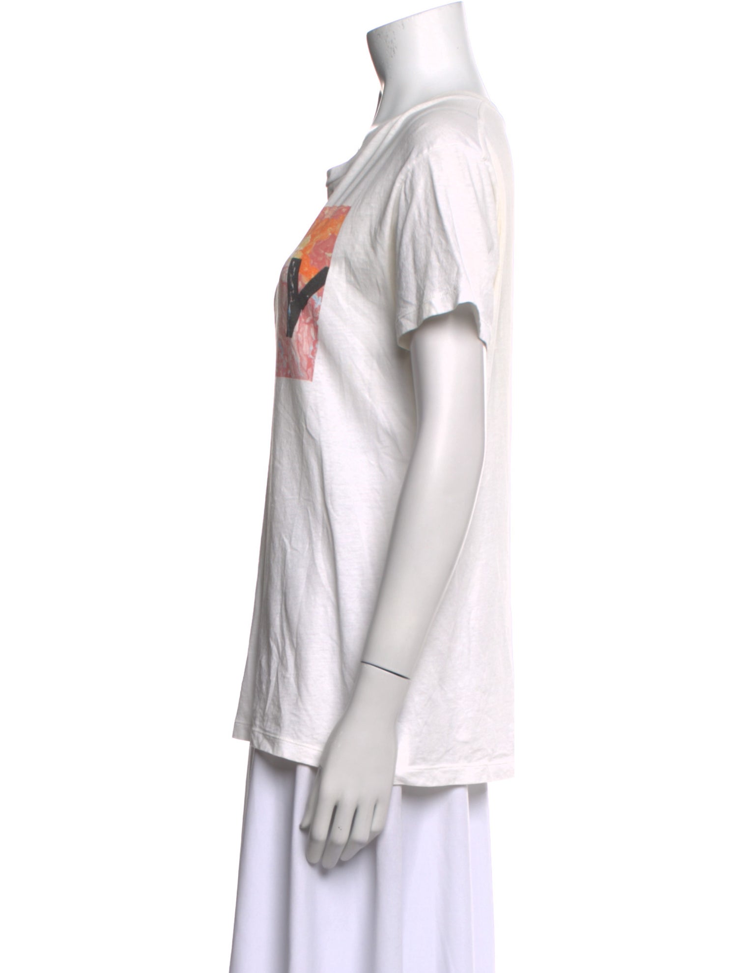 Saint Laurent 2016 Graphic Print T-Shirt