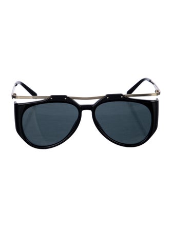 Saint Laurent Aviator Tinted Sunglasses