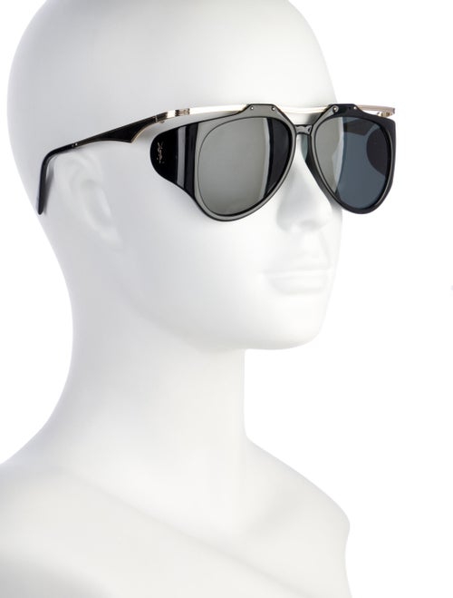 Saint Laurent Aviator Tinted Sunglasses