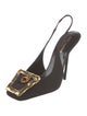 Saint Laurent Satin Slingback Pumps