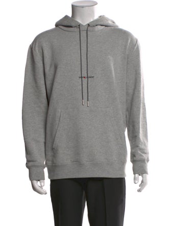 Saint Laurent 2020 Signature Logo Hoodie