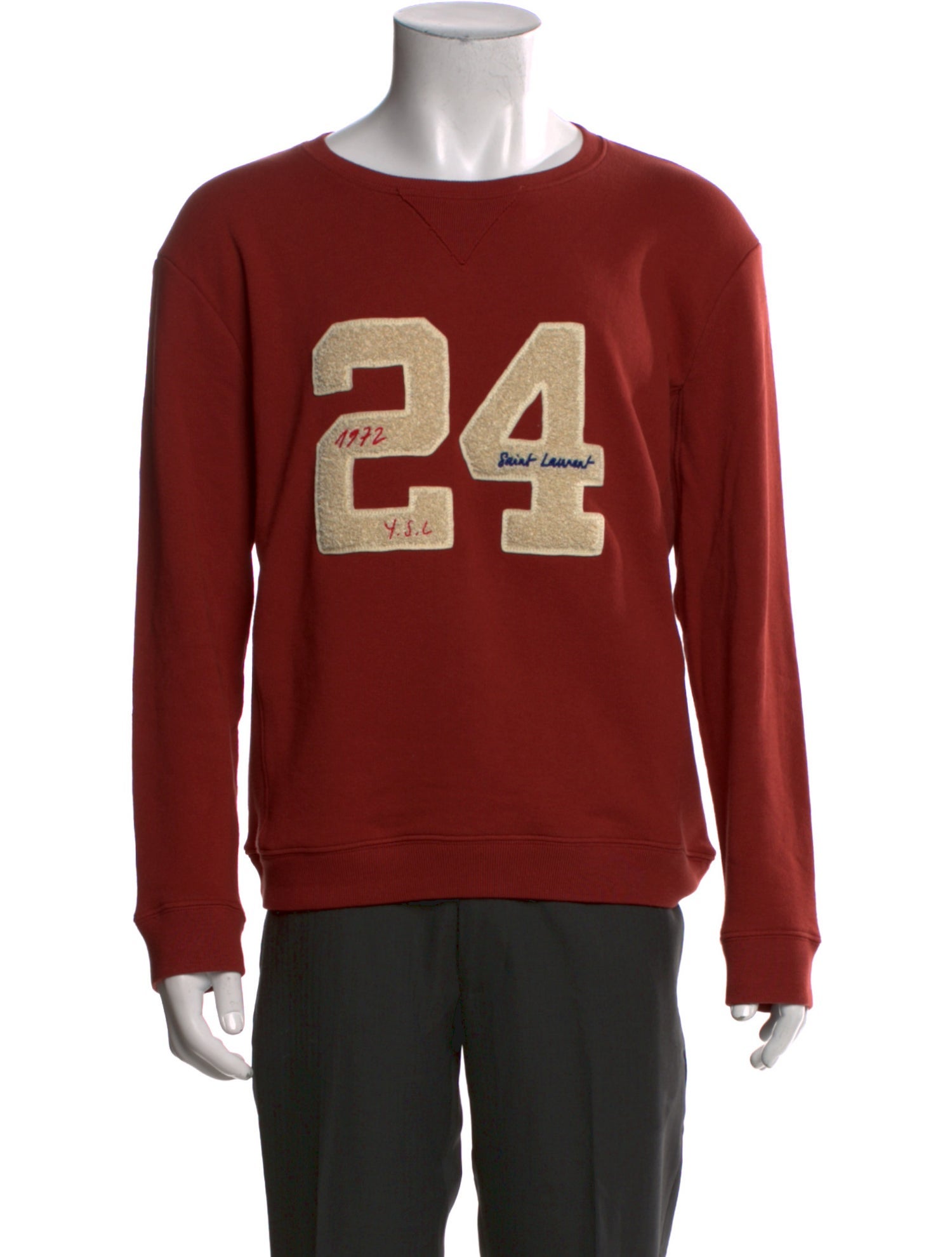 Saint Laurent 2022 Signature Logo Sweatshirt