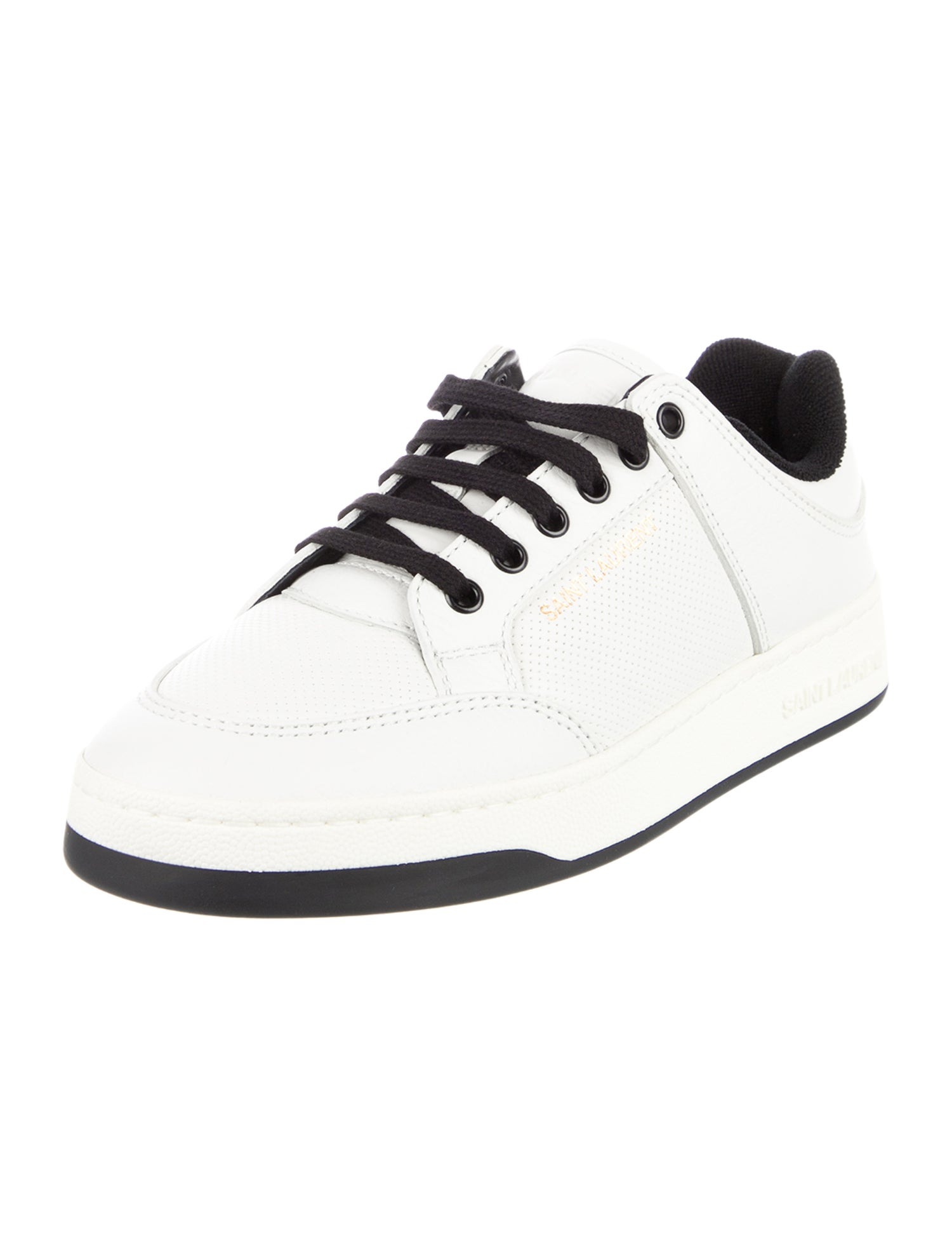 Saint Laurent Leather Sneakers