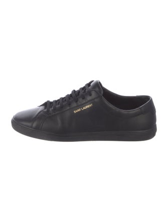 Saint Laurent Leather Sneakers