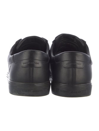 Saint Laurent Leather Sneakers