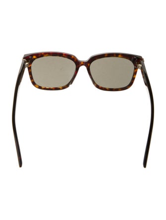 Saint Laurent Square Tinted Sunglasses