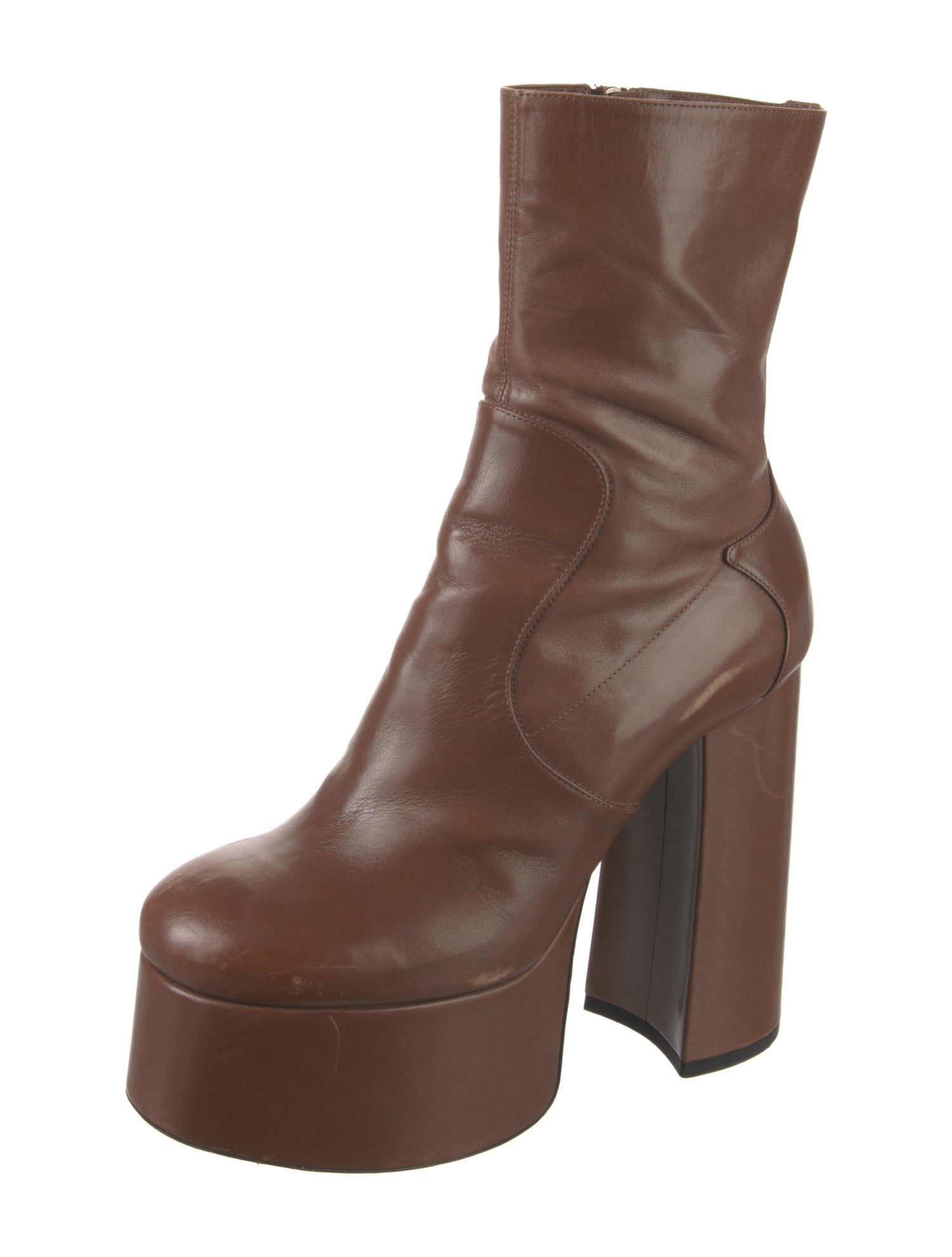 Saint Laurent Leather Boots