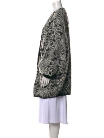 Saint Laurent Wool Printed Sweater