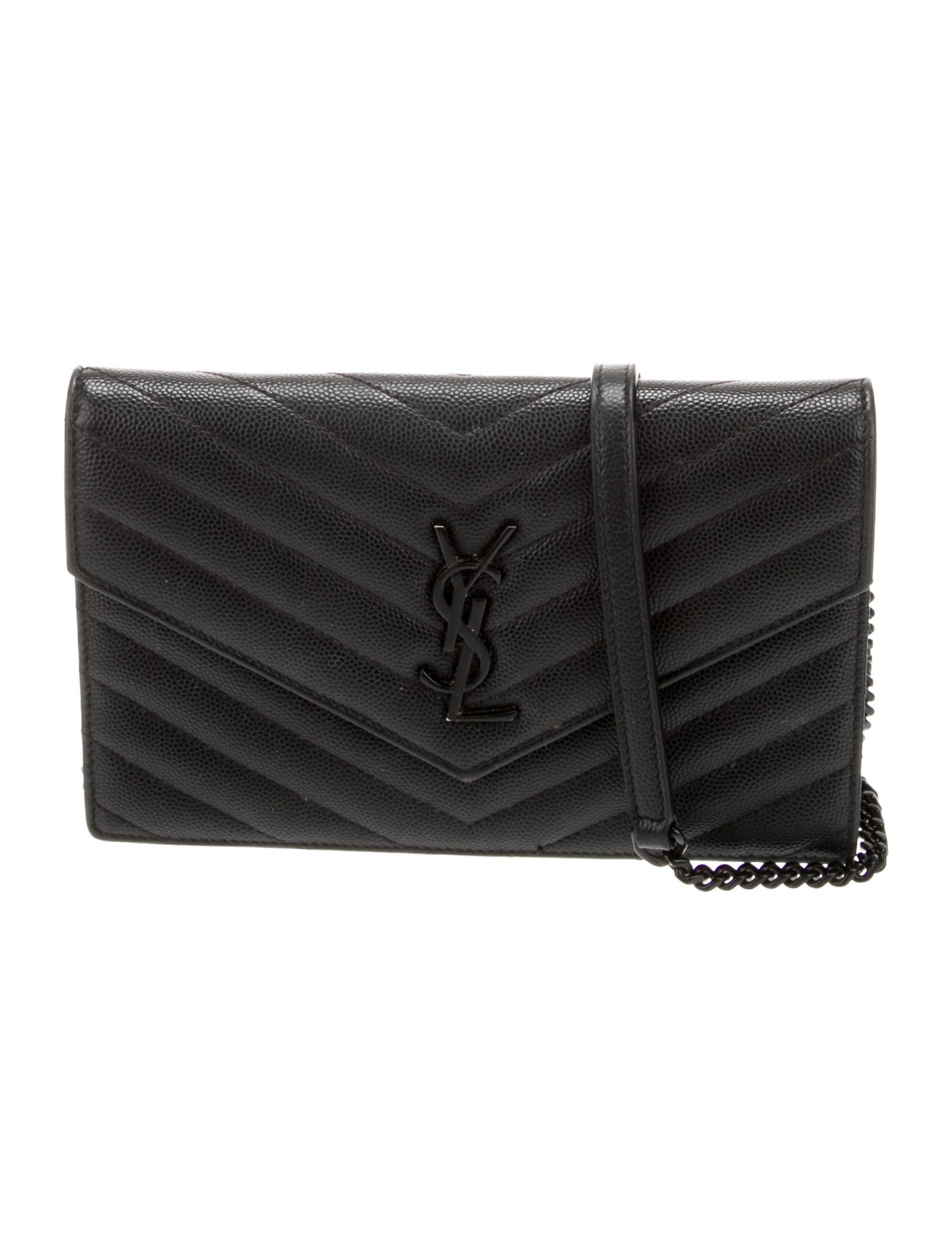 Saint Laurent Chevron Envelope