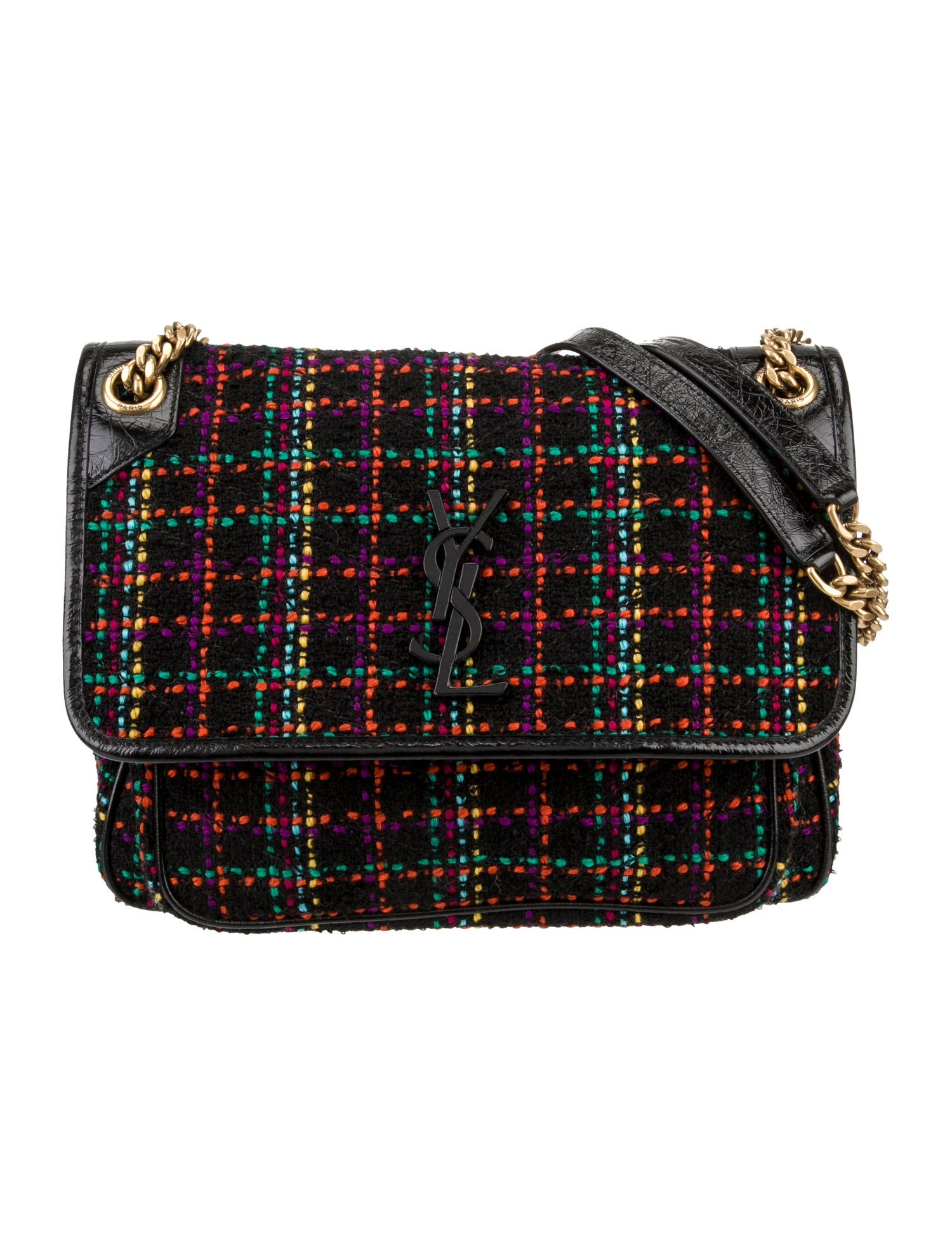 Saint Laurent Tweed Niki Medium