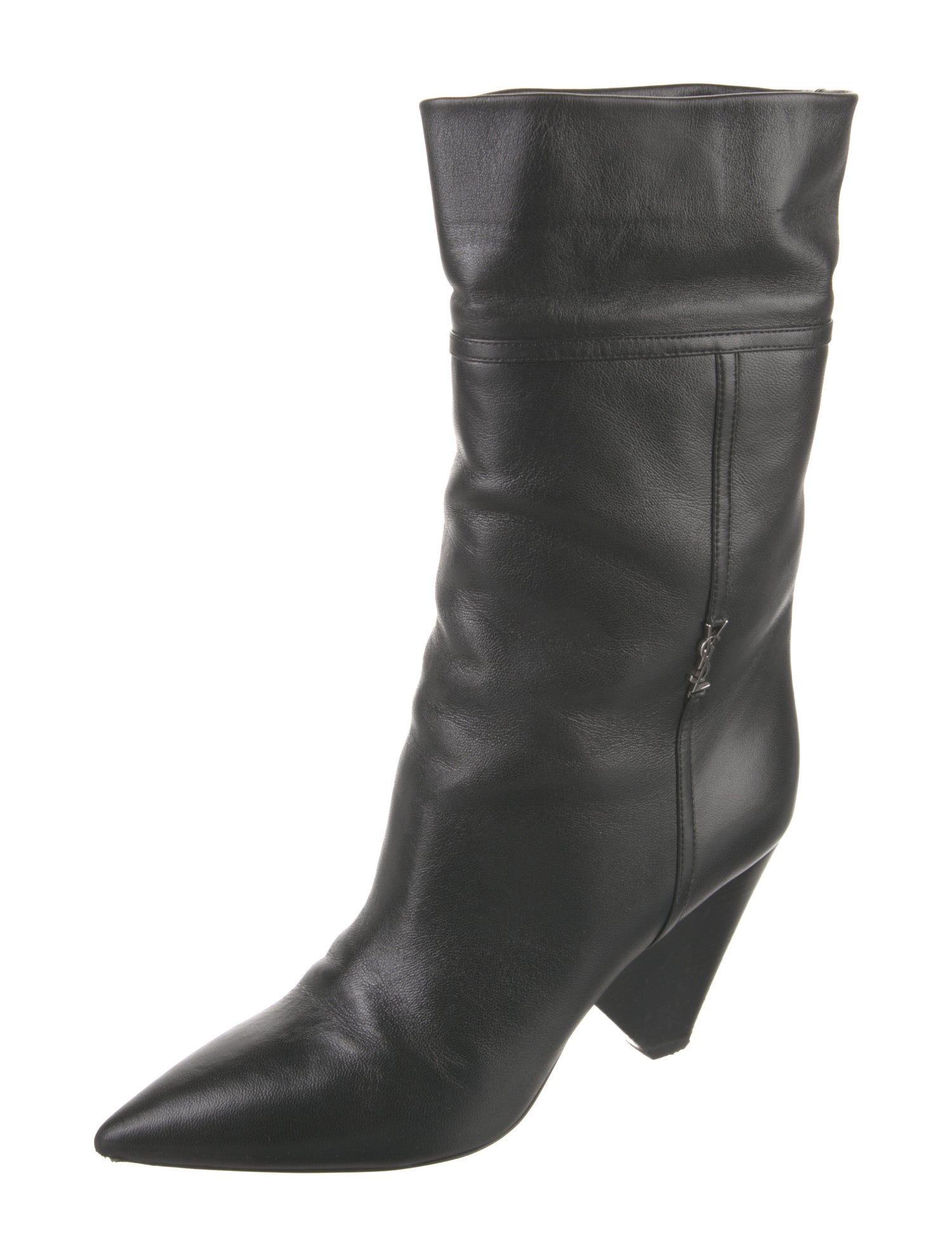 Saint Laurent Leather Boots