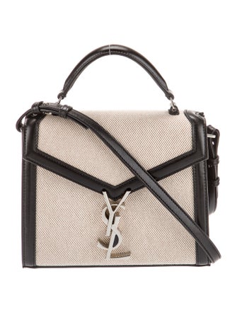 Saint Laurent Canvas Cassandre Mini