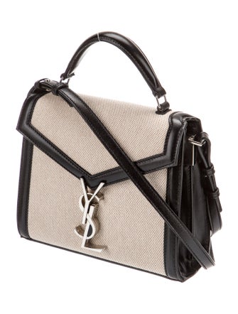Saint Laurent Canvas Cassandre Mini