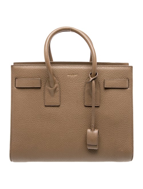 Saint Laurent Leather Sac De Jour