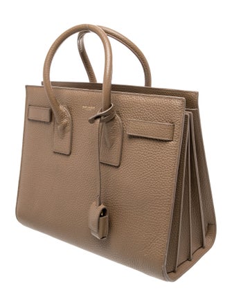 Saint Laurent Leather Sac De Jour