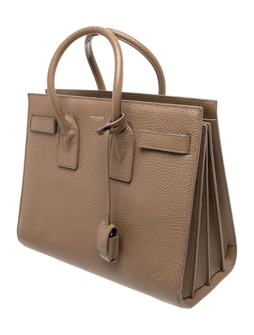 Saint Laurent Leather Sac De Jour