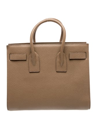Saint Laurent Leather Sac De Jour