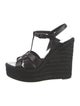 Saint Laurent Leather Espadrilles