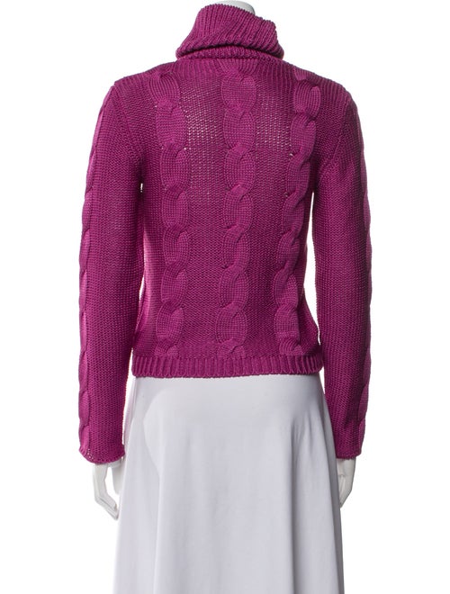 Saint Laurent Silk Turtleneck Sweater