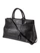 Saint Laurent Embossed Leather Rive Gauche Medium