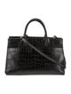 Saint Laurent Embossed Leather Rive Gauche Medium