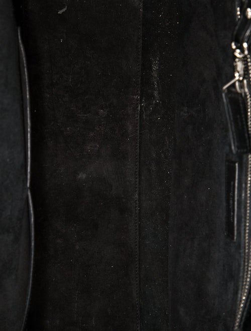 Saint Laurent Embossed Leather Rive Gauche Medium