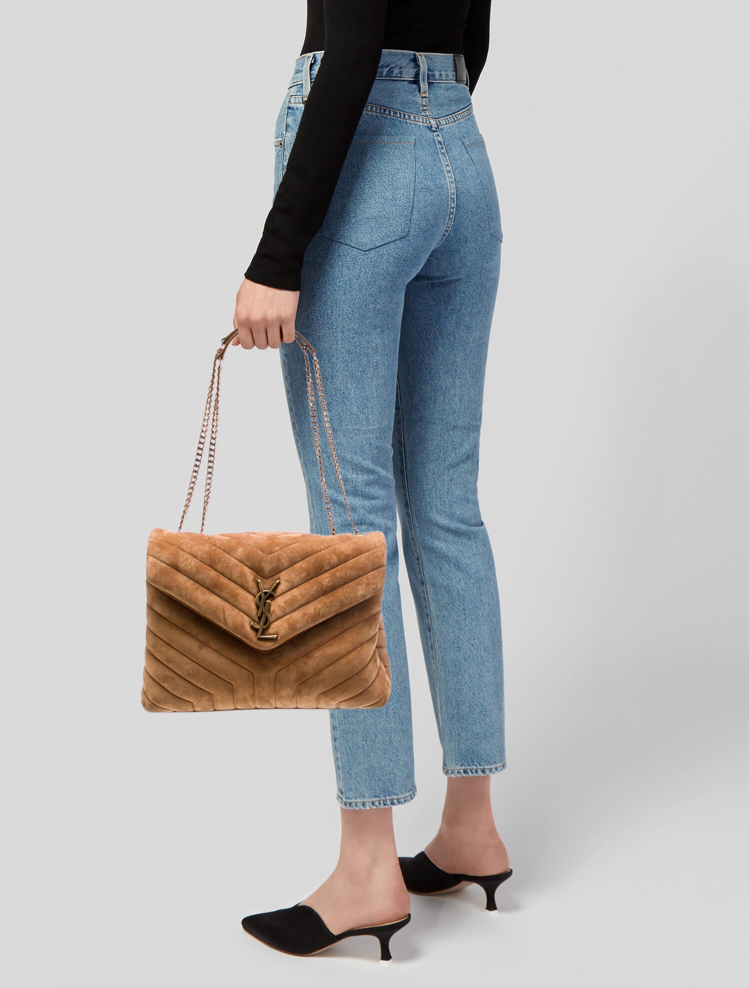 Saint Laurent Suede LouLou Medium w/ Tags