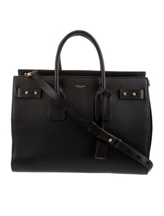 Saint Laurent Leather Sac De Jour Medium