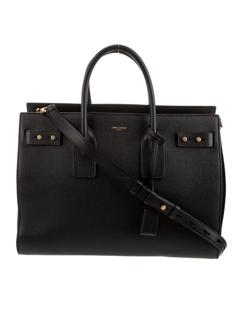 Saint Laurent Leather Sac De Jour Medium