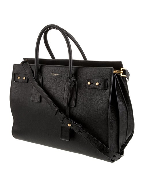 Saint Laurent Leather Sac De Jour Medium