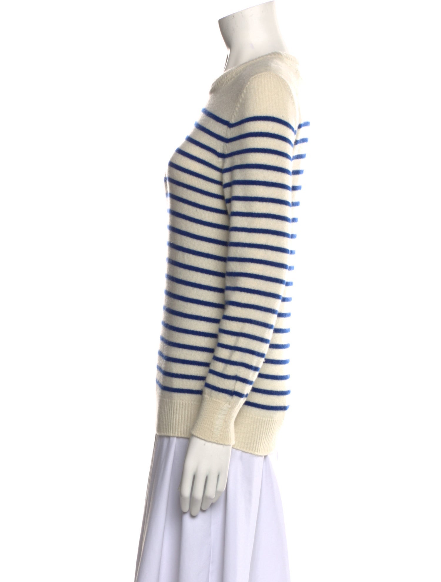 Saint Laurent Cashmere Striped Sweater